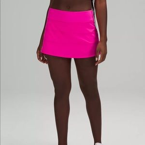 Lululemon Sonic Pink Pace Rival Skirt